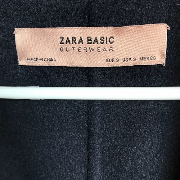 Zara| Oversized Wrap Coat - Picture 5 of 6